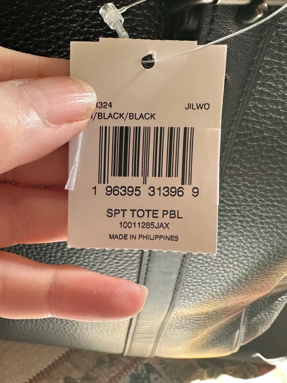 Coach Sprint Leather Work Tote Black Laptop Crossbody Bag CR324 NWT - Picture 6 of 16